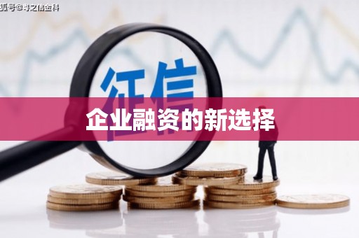 前郭尔罗斯企业融资的新选择