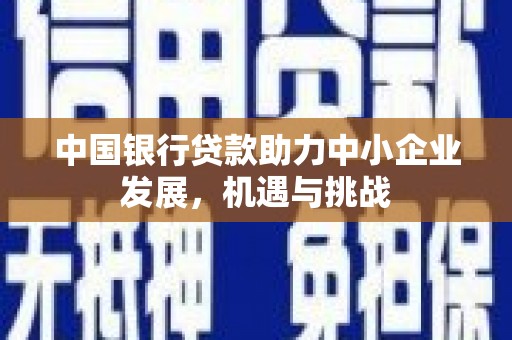 前郭尔罗斯中国银行贷款助力中小企业发展，机遇与挑战